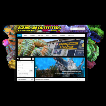 Aquarium Outfitters Website
